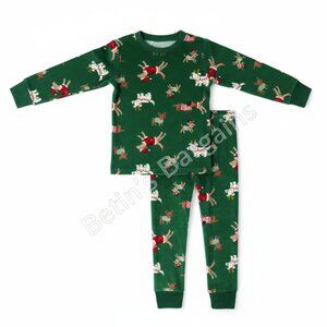 Carter's Holiday 2-Piece Pajama Set: Festive Dog Edition